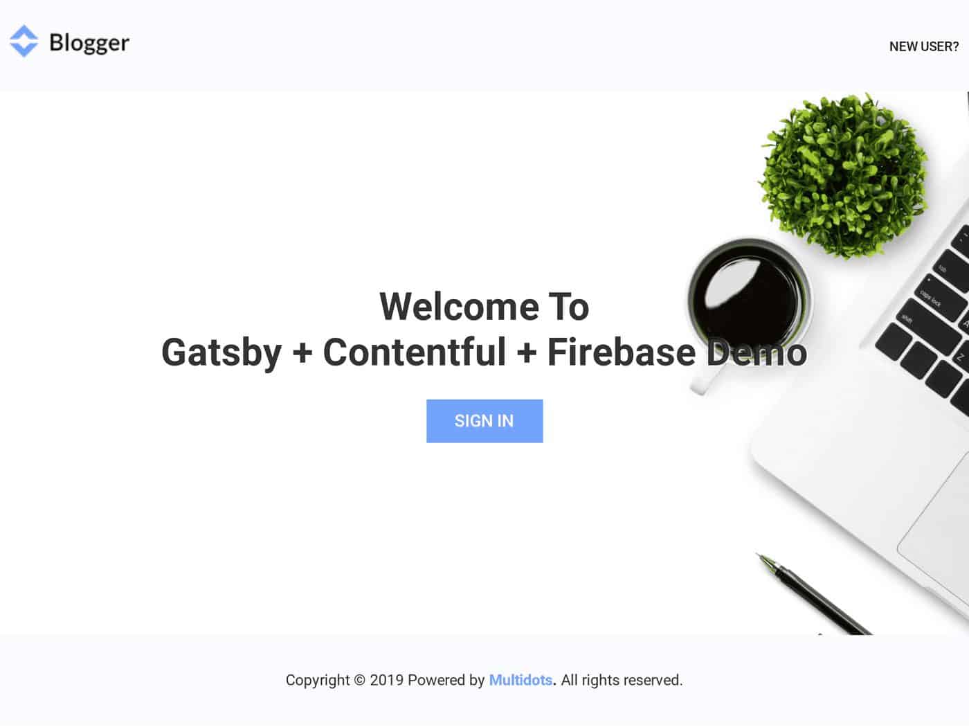 Blogger Gatsby Theme