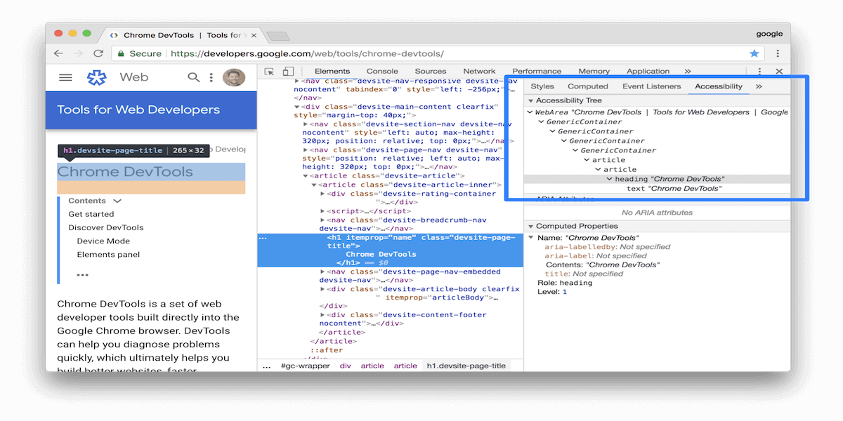 Chrome DevTools