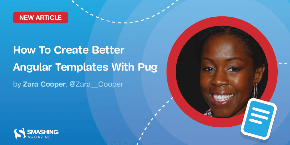 Angular x pug author card