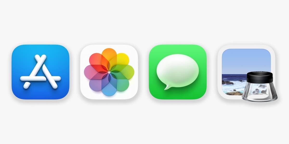 Neumorphic Apple Icons
