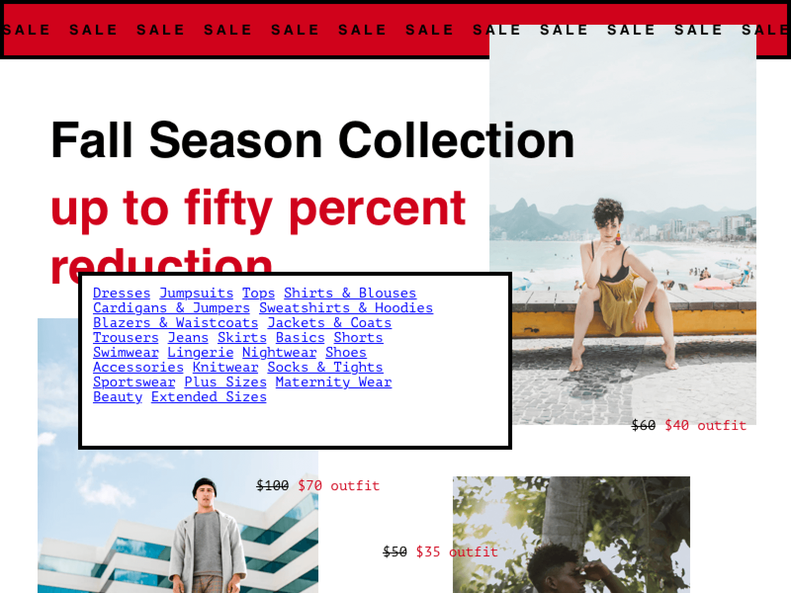 Brutalist Clothes Sale
