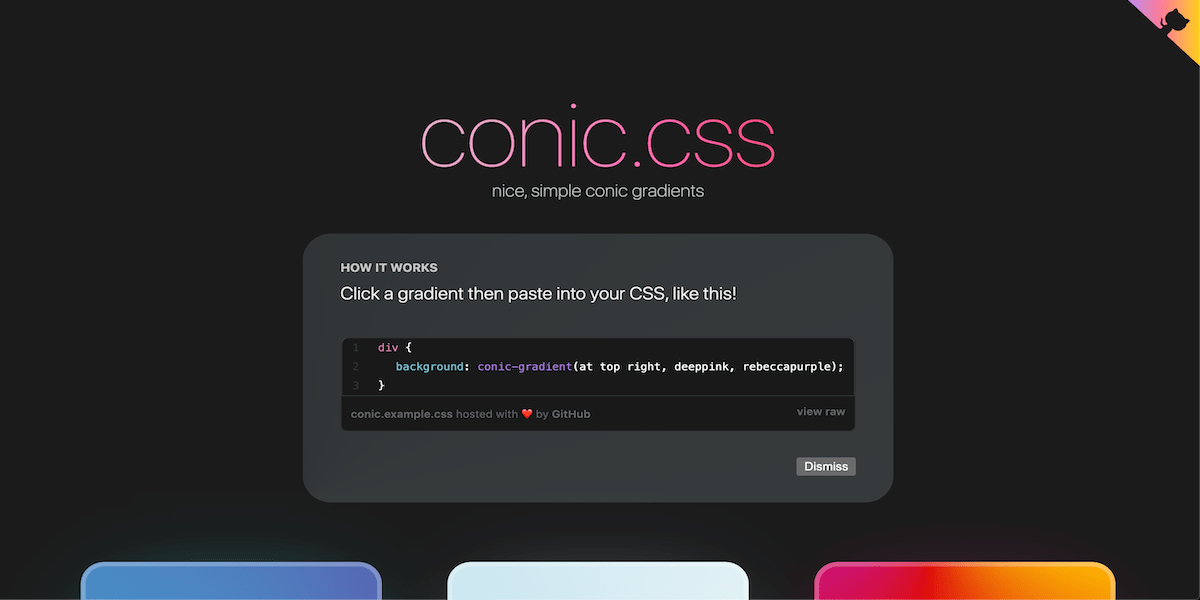 conic.css