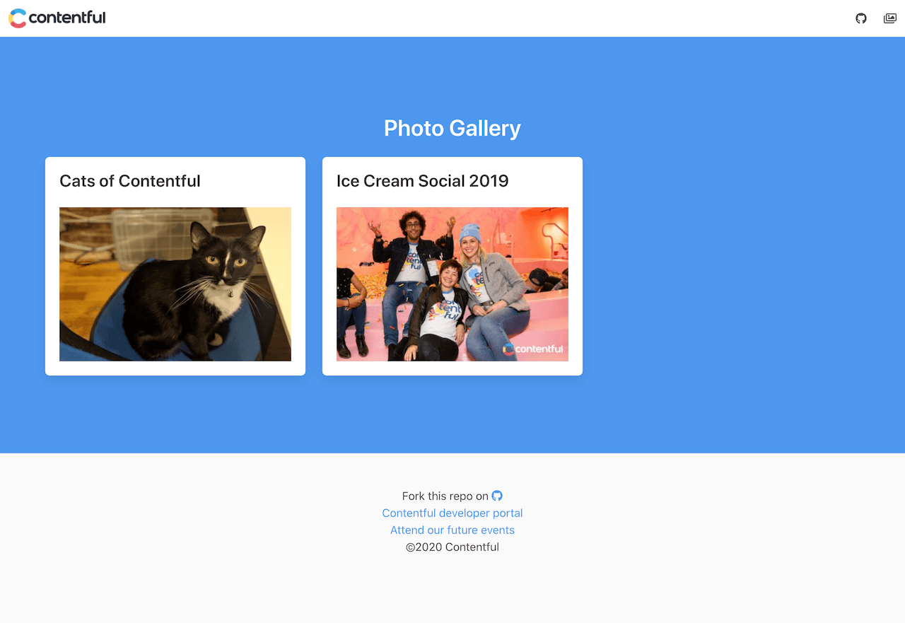 11ty Contentful Gallery Theme