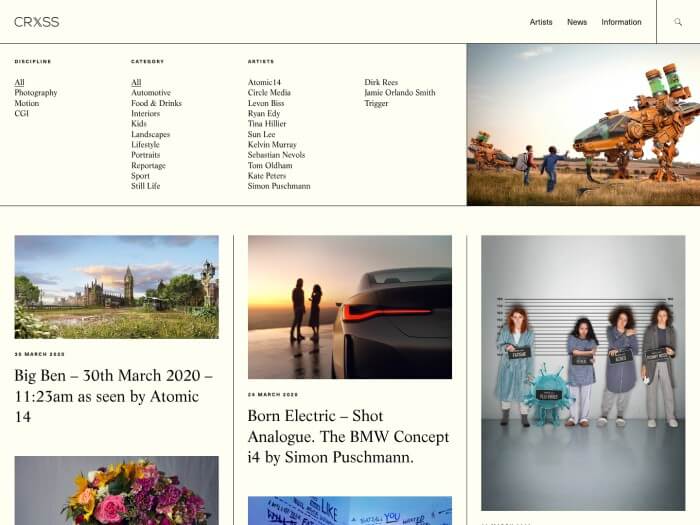 CRXSS Landing Page