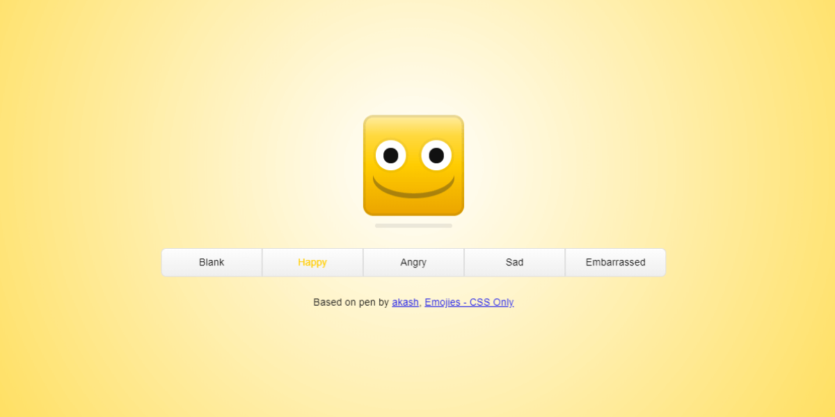CSS Happy Emoji