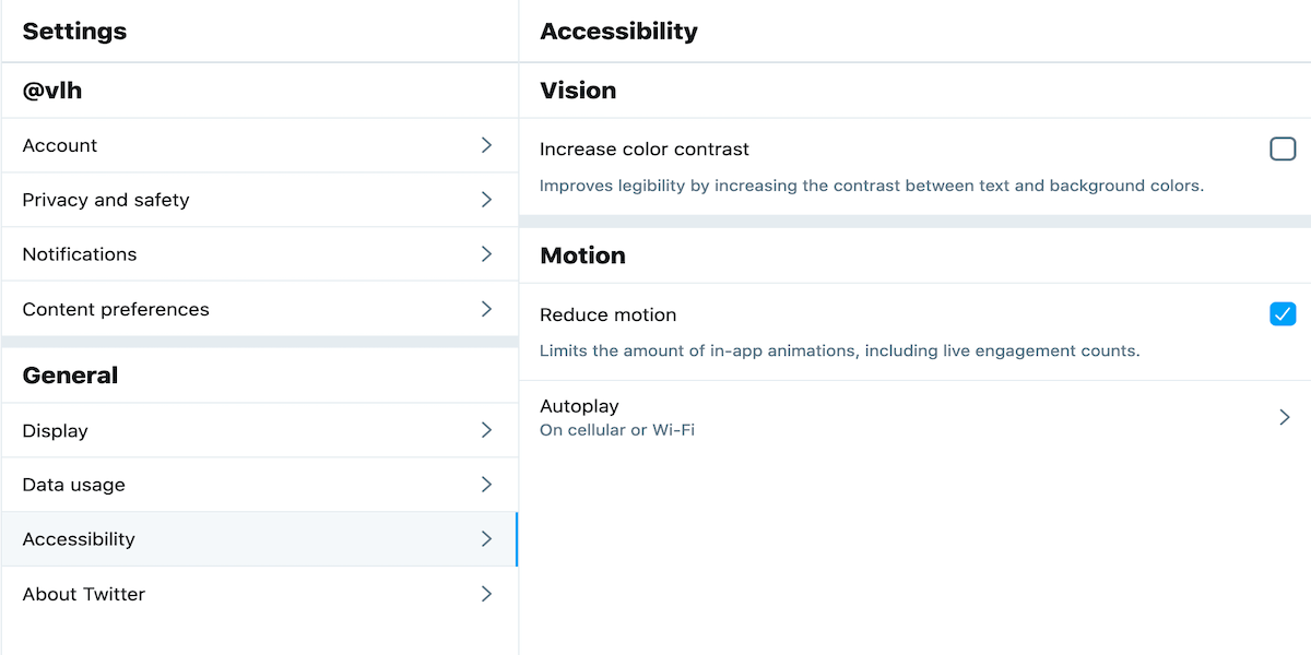  Motion Sensitivities Consideration