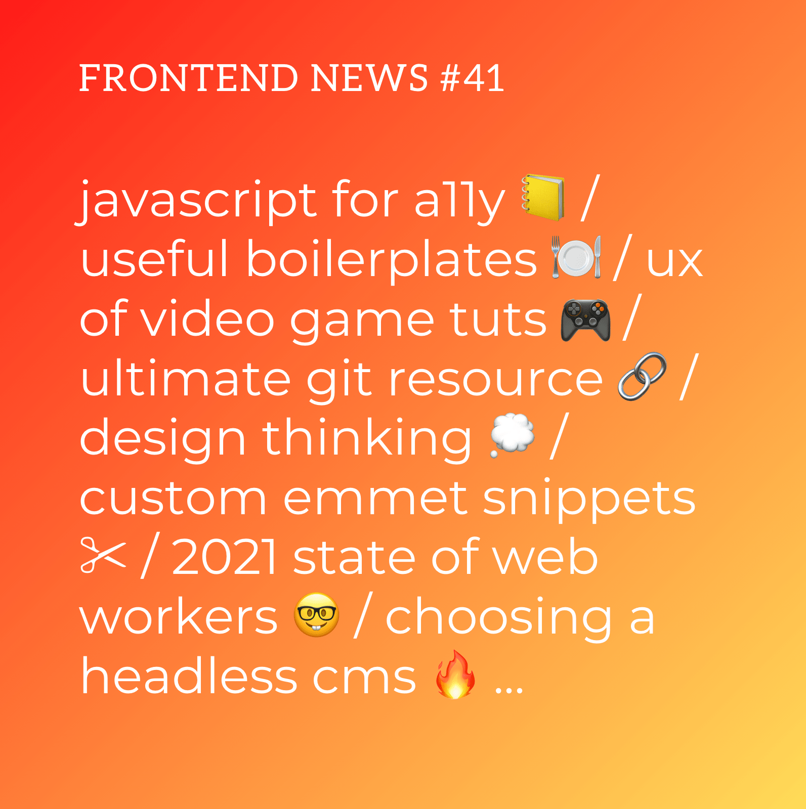 Frontend News #41