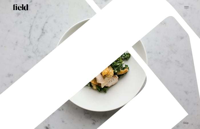 Made by field Landing Page