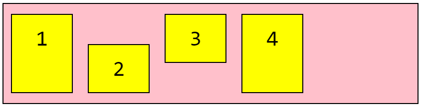 Flexbox Layout Align Self Multiple