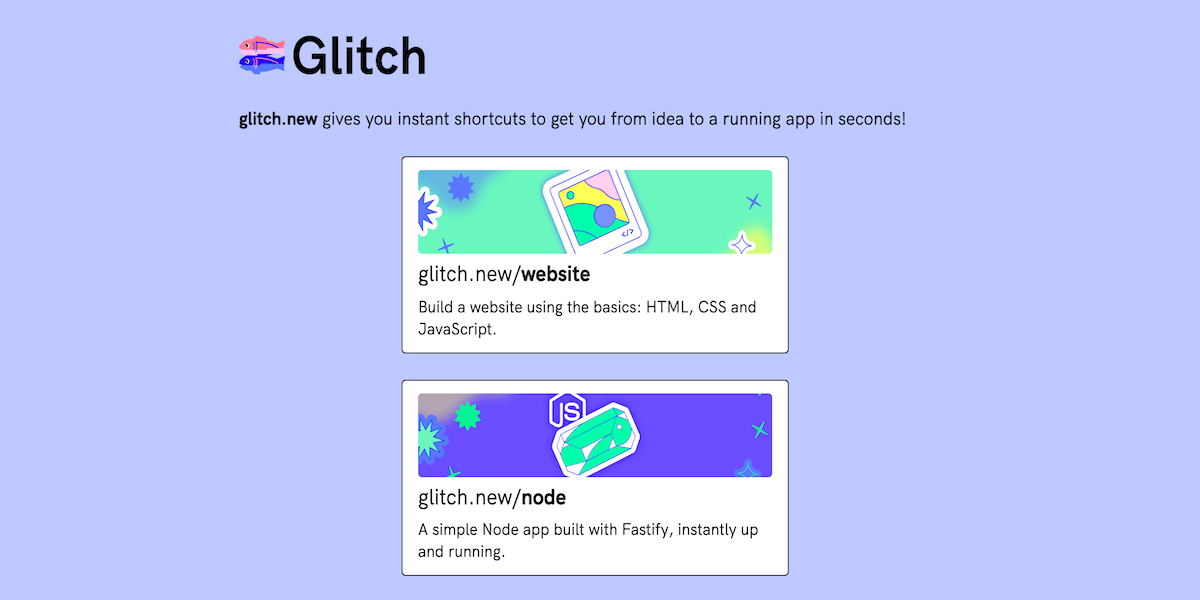 glitch.new