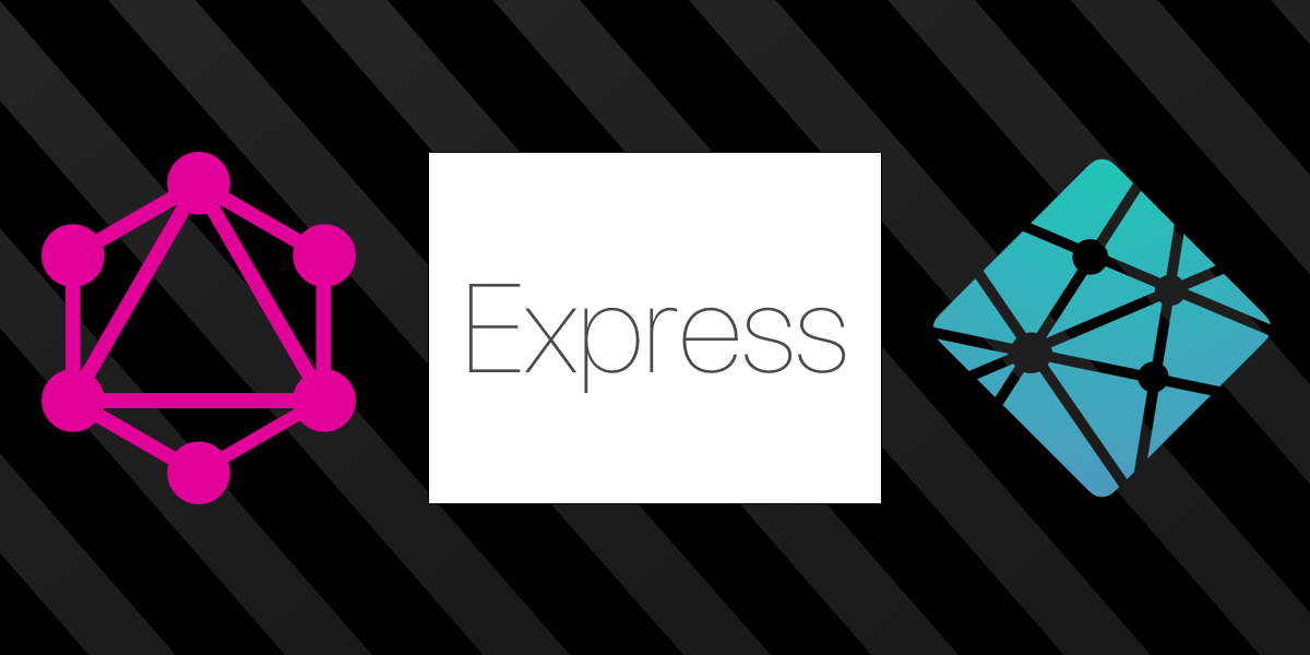 GraphQL, Express and Netlify Logos
