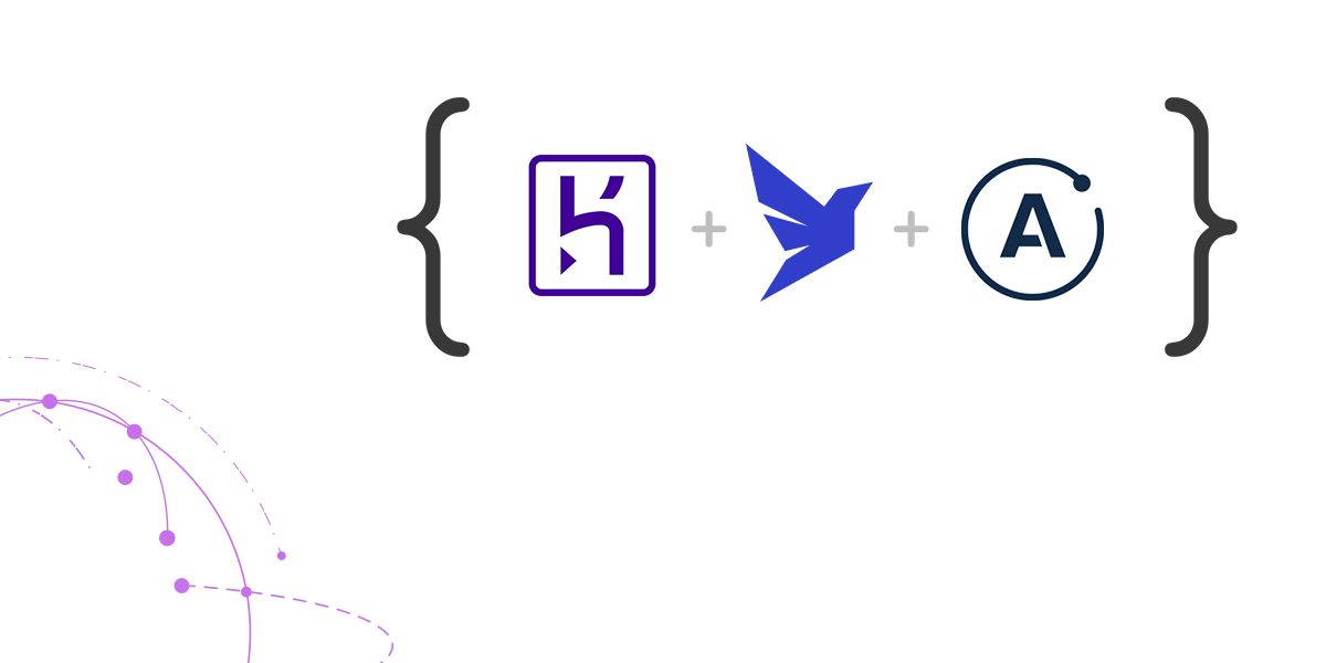 Heroku, Fauna and Apollo Logos