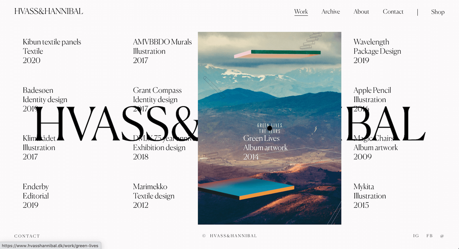 Hvasshannibal Landing Page