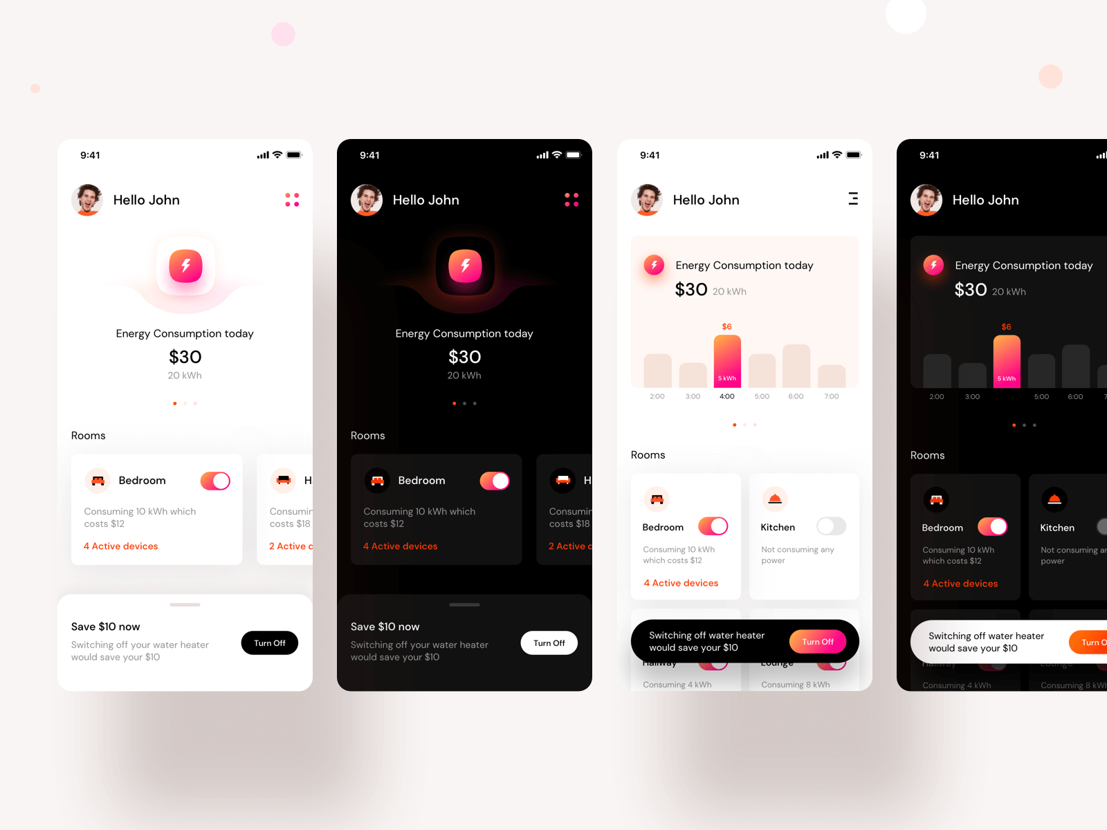 Household Energy UI Design