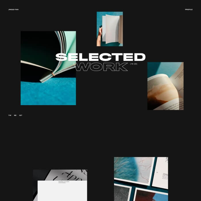 Jingqi Fan Landing Page