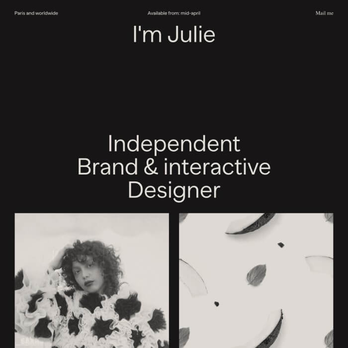 Julie Muckensturm Landing Page