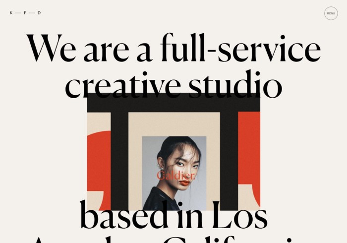Kati Forner Folio Landing Page