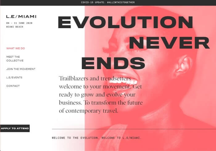 LE Miami Landing Page