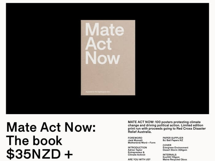 Mate Act Now Landing Page
