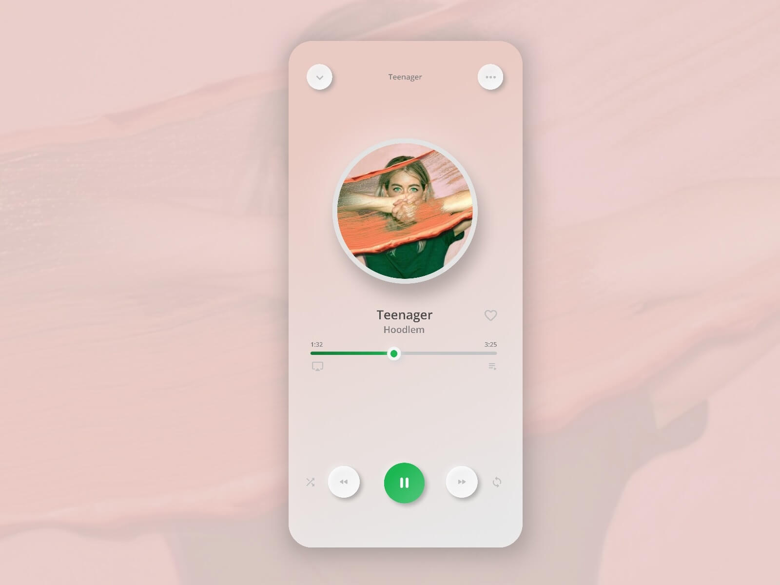 Spotify Redesigned UI