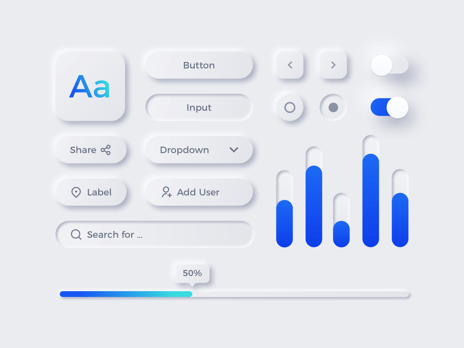 25 Top Neumorphism UI Design Examples EASEOUT