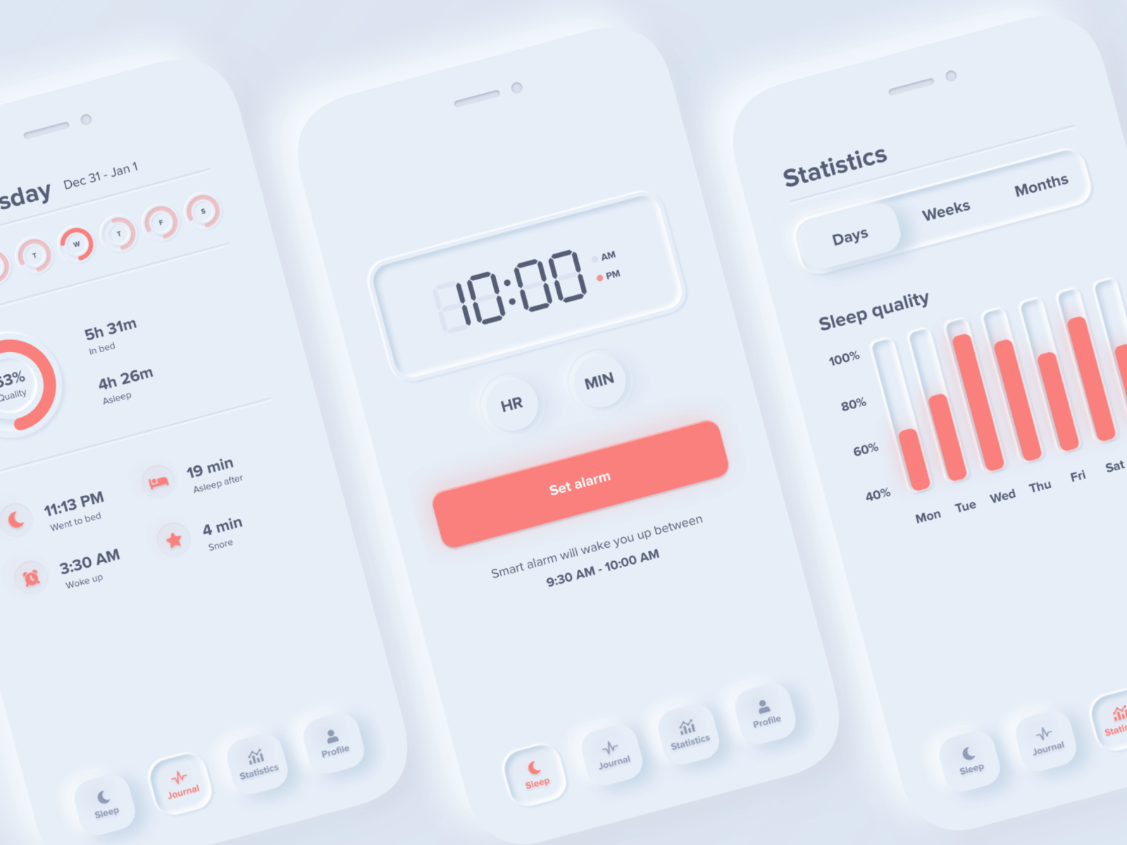 Sleep Cycle App UI