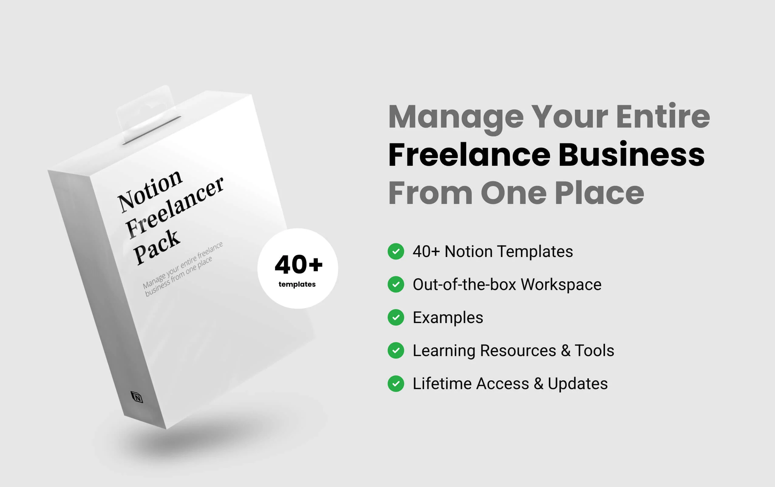 Notion Freelancer Pack