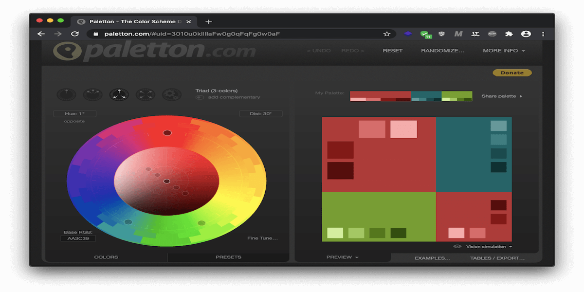 Color Palette