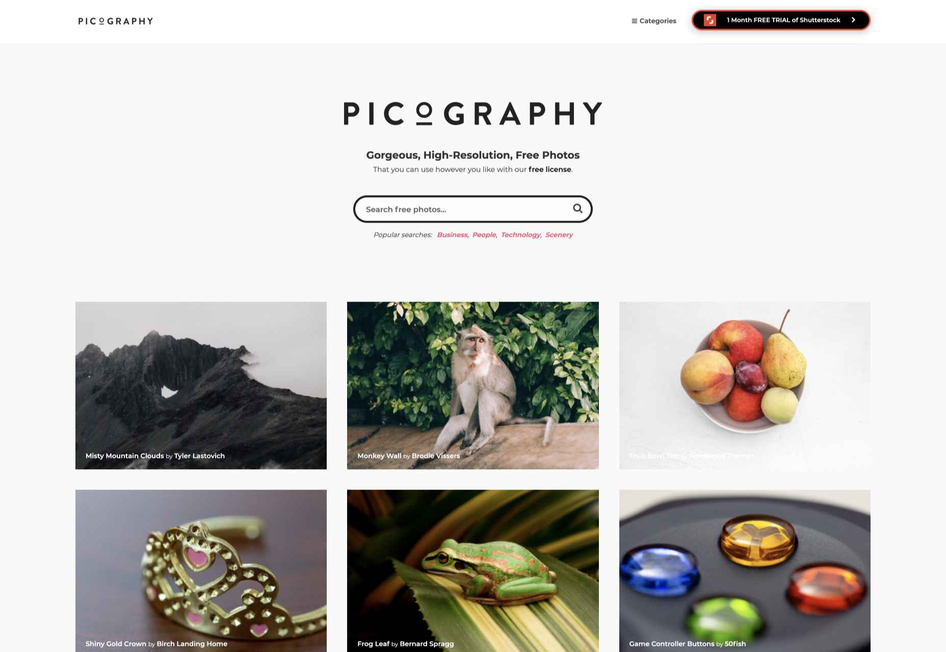 Picography Website