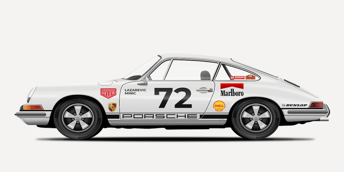 Porsche 911 Sketched