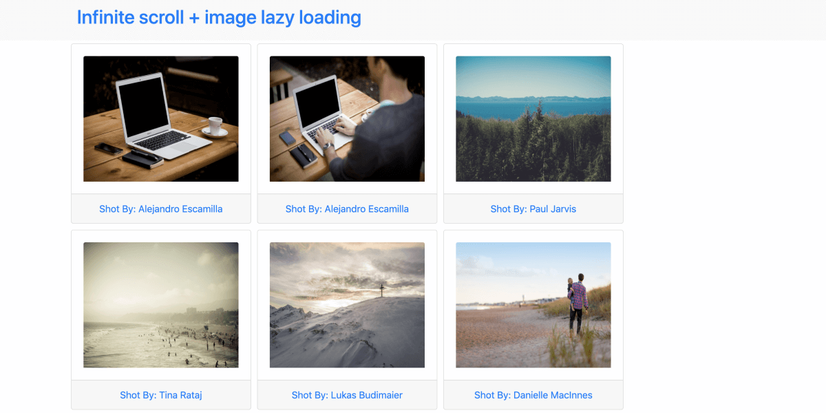 Implementing Infinite Scroll And Image Lazy Loading In React