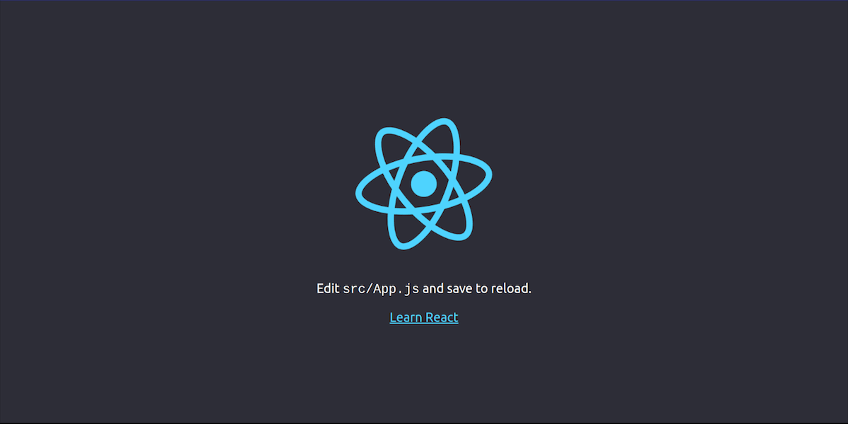 React Startup Screen