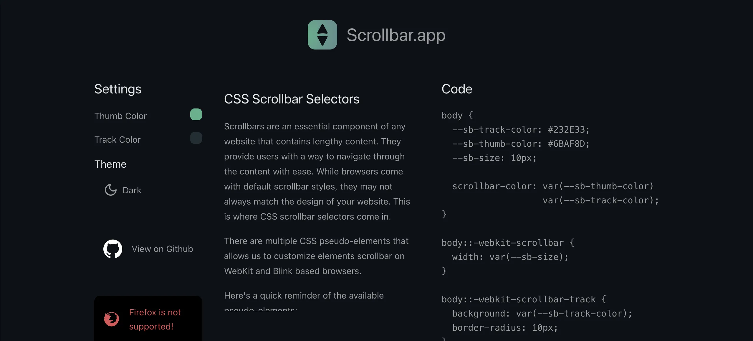 Scrollbar.app banner