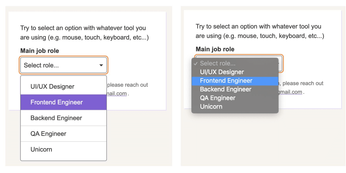 Custom Select Elements