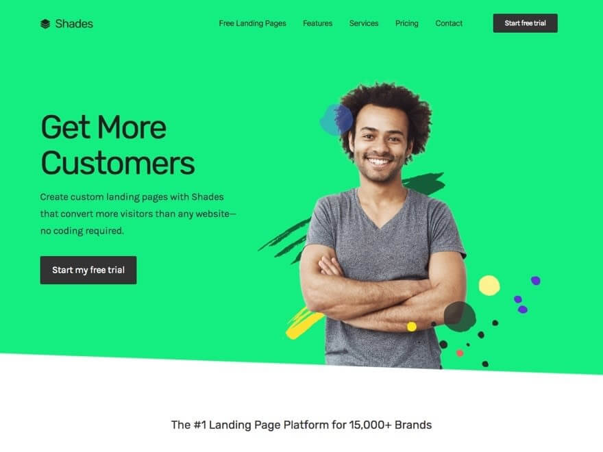 SaaS Subscription Landing Template