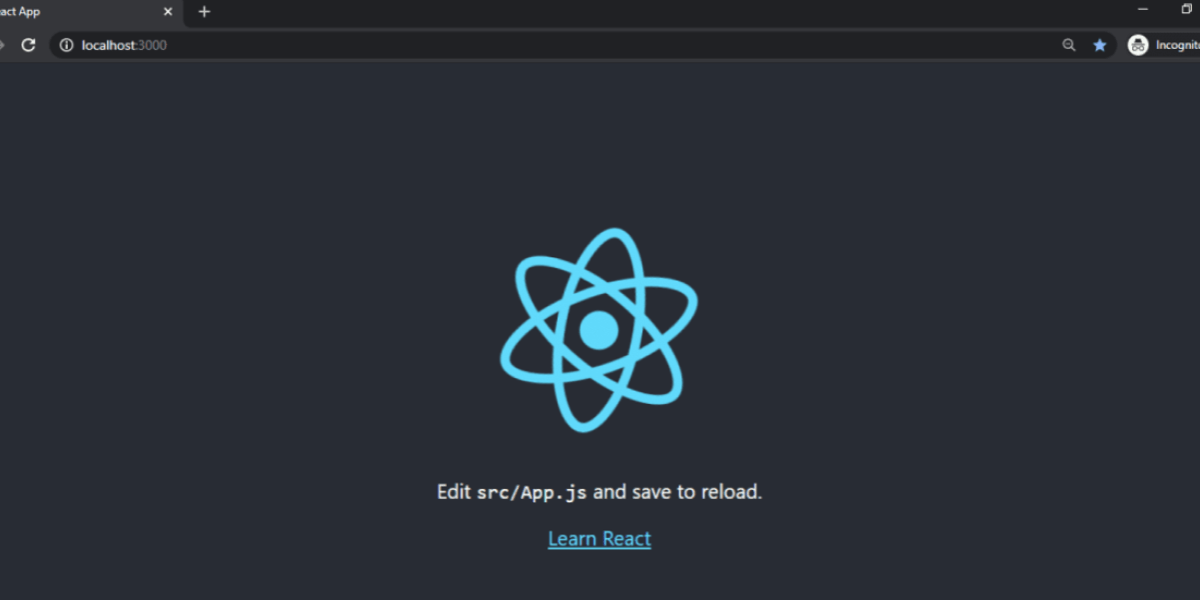 React Setup Page