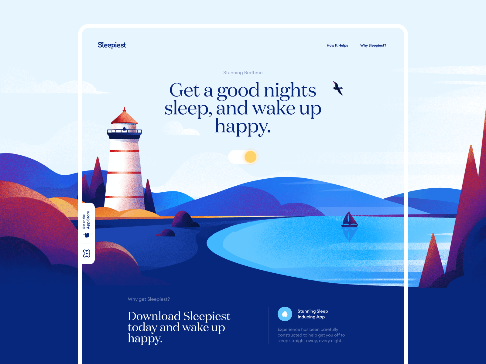 Sleepiest Design UI