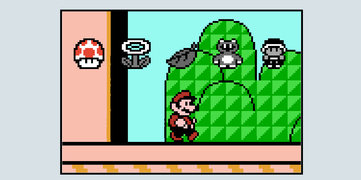 Super Mario 3 Animated CSS