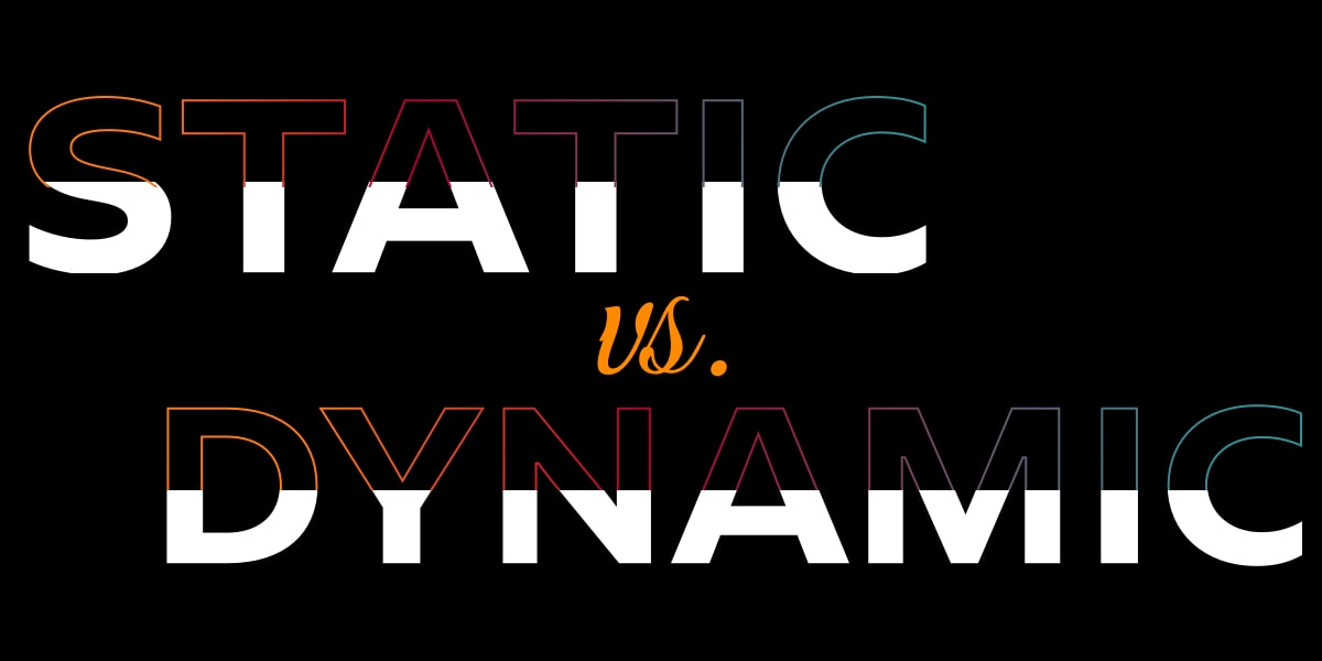 Static vs. Dynamic vs. Jamstack: Where’s The Line?