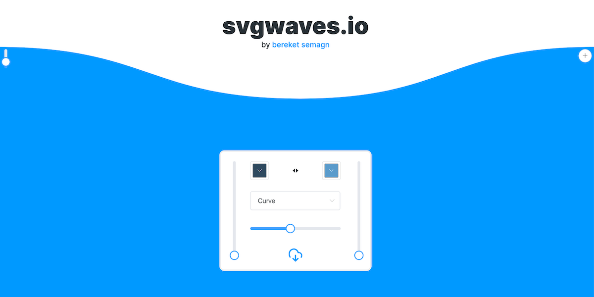 SVG Wave generator