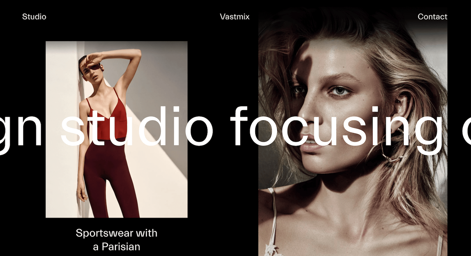 Vastmix Landing Page