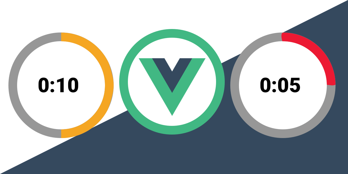 Vue countdown timers