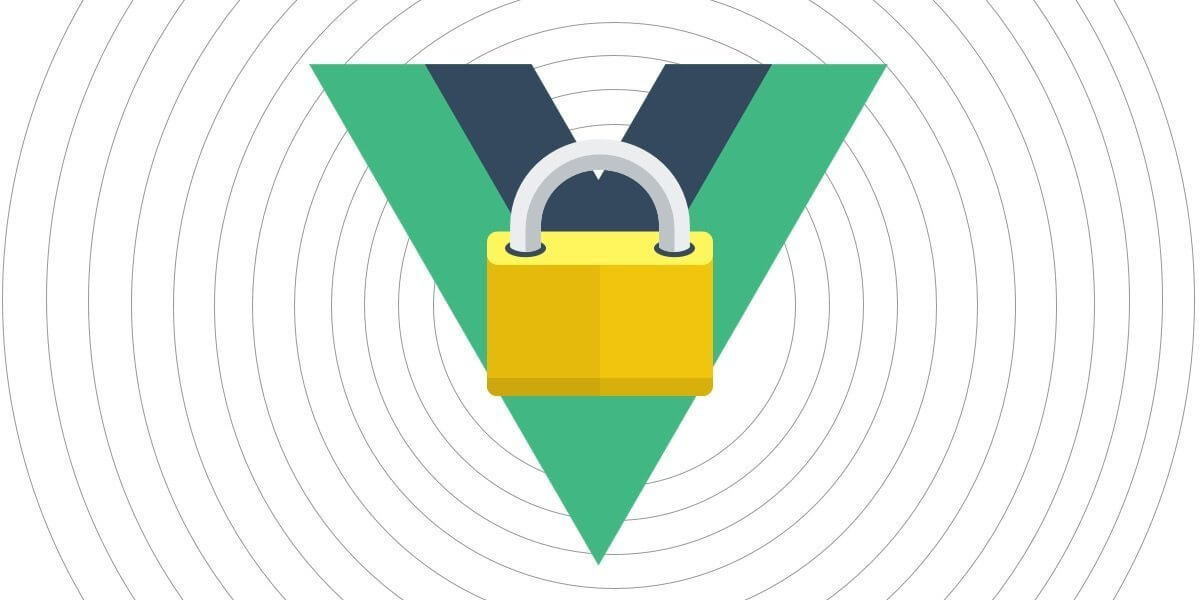 Vue Locked Logo