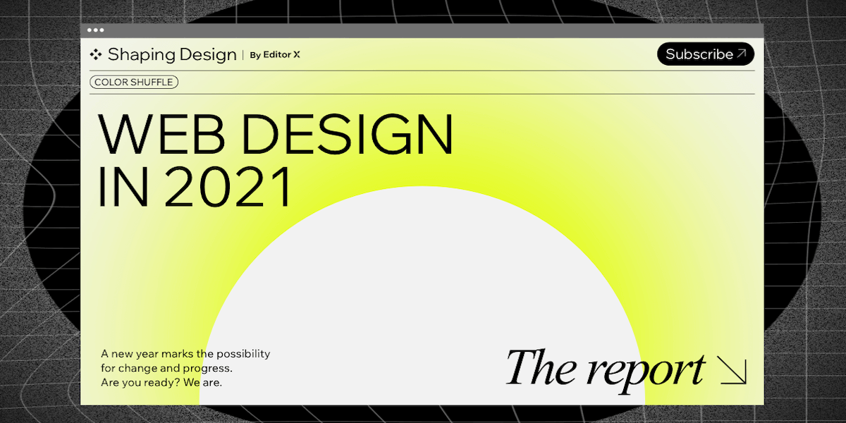 Web Design Trends 2021: The Report